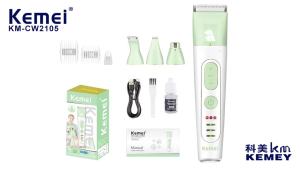 Kemei KM-CW2105 Professional Adjustable Dog Hair Clipper Rechargeable Pet Hair Trimmer For Dog/Cat