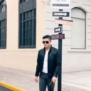 Mens Leather Jacket Classic Korea Jacket Casual Stand Collar Motorcycle Jacket