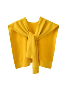 Áo Khoác Len Dệt Kim Mỏng Màu Trơn Cho Nữ Mùa Xuân Thu Mới Về Vai Dài Hình Chữ Nhật Nhiều Chức Năng