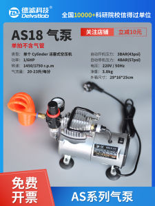 Haosheng Air Pump AS18-2 Automatic Pressure Pump Air Pump Small Air Compressor Mini Mini Air Compressor