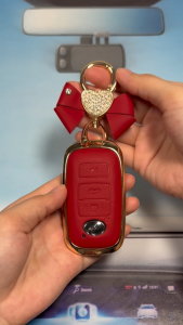 Cover Kunci Perodua Ativa Myvi 2022 - 2024 Alza Axia 2023 - 2024 Leather Car Key Case Cover Accessories