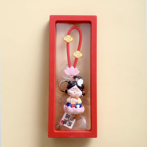 Xian Tangshi Ladies Book Bag Pendant Doll Keychain Ancient Style Luoyang Souvenir Creative Cultural Gift Female Model