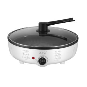 AFC Deep Dish Non-Stick Electric Pancake Maker Home Use Large Size Grill Pan Pancake Machine Deep Pan Cooking Kitchen Appliance