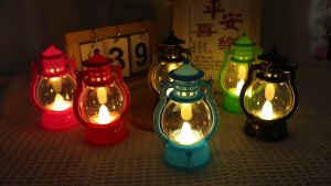 ONE-C1046 Lampu Lentera Ramadhan Dekorasi Minimalis Lampu LED / Lampu Tidur Lentera Lilin Natal