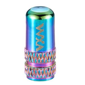 Colorful Anodized French Valve Cap Tire Dust Cover