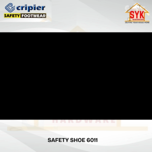 SYK CRIPIER Safety Shoe 6011 Black Footwear Safty Shoes Sport Safety Boot Kasut Safety Kasut Kerja Lelaki Hitam