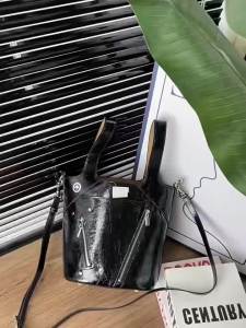 GROTTO trendy round-neck tote bag with shoulder strap arrow-shaped bag commuter crossbody bag water bucket bag womens bag