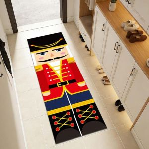 VIKAMA Halloween Printed Carpet Simple Ghost Bedroom Bedside Carpet Corridor Carpet Party Home Decoration