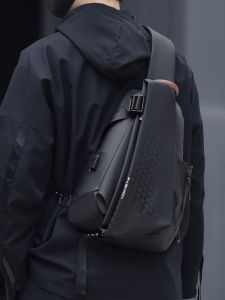 Túi Đeo Vai Nam Dung Tích Lớn Thể Thao Thường Ngày Đi Làm Quần Vợt Thời Trang Chống Thấm Nước Túi Đeo Chéo Túi Đeo Ngực