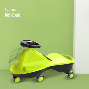 Houwawa Good Doll Swing Car Childrens Universal Wheel Anti-Rollover Silent Sliding Luge Free Ship Baby Walker