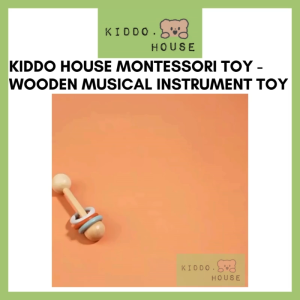 Kiddo House Montessori Toy Wooden Musical Instrument Set Baby Sensory Development Toy 5pcs Set Musical Instrument Toys