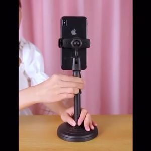 Stand HP Adjustable 360 derajat Holder Meja Phone Holder Tiang Holder Stand Live Holder HP Termurah Terbaru Promo