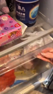 Túi zip khóa kéo bảo quản rau củ thịt cá