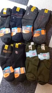 Combo 10 đôi tất vớ nam cổ cao thun cotton mềm thấm hút mồ hôi