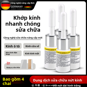 MONLEYTA | Phấn khôi phục vết nứt thủy tinh xe hơi MONLEYTA X0630123313 Dụng cụ sửa chữa vết nứt trước kính chắn gió không để lại dấu vết