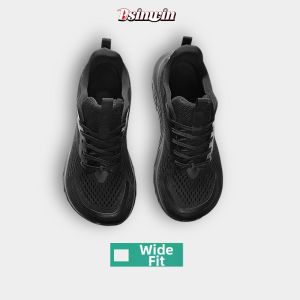 Dsinwin | Wide Toe Wide Fit Shock Absorption Soft Bottom Slip Resistant Running Shoes 4E