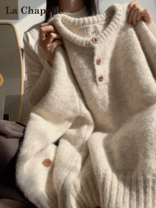 La Chapelle | Autumn Winter New Loose Thick Soft Knit Sweater