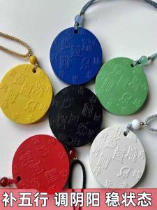 Marilyn Energy Five Elements Gold Supplement Necklace Dragon King Dao Long 30 Points Five Mountains True Shape Picture Pendant