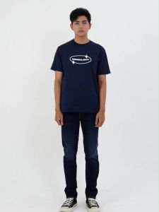 Greenlight Kaos Pria Lengan Pendek Regular Fit Katun Logo Script Lyron OL-CG201224