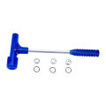 Bullet Puller Hammer สามชุด Collets Ammo Remover การเชื่อมต่อเหมาะสําหรับ .17 ถึง 50-70 Shots ปืนรอบ. 