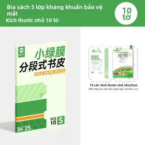 MPRINCE | Phim Bọc Sách Trong Suốt Dễ Dán cho Học Sinh