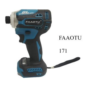 FAAOTU 171 Brushless Impact Driver Same Full Functions As MT Driver Fit MT 18V Lithium Battery NO battery