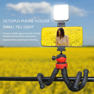 Seafrogs Flexible Mini Tripod Portable Tripod with 360°Ball Head Photography Lighting Vlog Kit Suitable for Digital CameraSports Camera and Cell Phone Etc