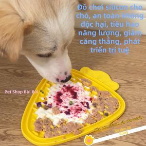 KNOLIEV | Đĩa Huấn Luyện Cho ăn Chậm Làm Mát Đồ Chơi Bổ ích