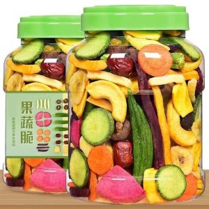 代发罐装综合果蔬脆什锦脆片混合果蔬干脱水水果蔬菜干网红爆品
