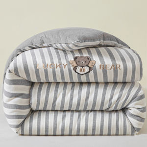 Thickened Pure Cotton Soybean Fiber Quilt Durable Bedding for Student Dormitory Four Seasons Universal Warmth Insulation
