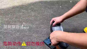 LDM Steel Toe Cap Safety Rubber Boot Yellow Orange Wellington Waterproof Construction Working PVC Shoes Kasut Site Getah