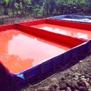 TERPAL kolam kotak ukuran 3x2x05 type bahan a15 MADE IN KOREA