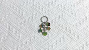 Bandai | Star War Master Yoda Baby Keychain Anime Figure Pendant Keyrings for Backpack Accessories Gifts