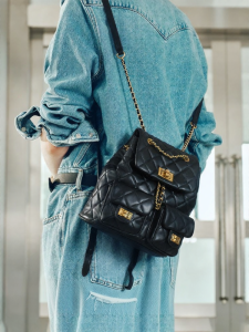 Belle | Women Leather Quilted Style Dual-use Backpack