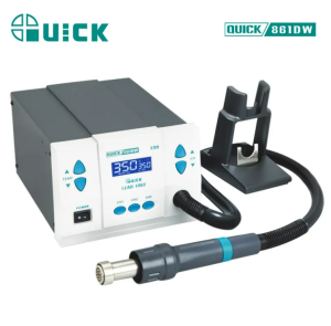 1000W Hot Air Rework Station Quick 861DW Digital Desoldering Station for BGA & Phone Repair Professional SMD Rework Soldering Kit