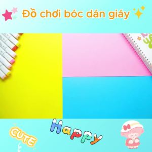 Ngôi nhà thủ công bằng giấy bé kuromi and melody in quiet book