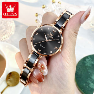 OLEVS | Waterproof Ceramic Luxury Quartz Watch