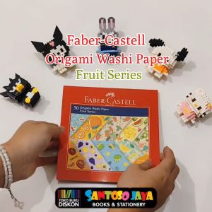 Kertas Lipat FABER CASTELL Fruit Series 16x16 cm - 50 Origami 10 Motif