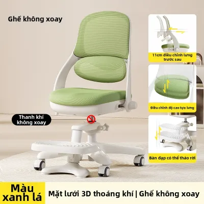 MEIHAOTONGNIAN | Ghế Học Điều Chỉnh Độ Cao Chỉnh Đốn Tư Thế