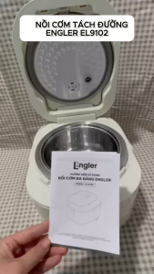 Nồi cơm tách đường SEKA ENGLER EL9102 dung tích 2L công suất 800w điều khiển cảm ứng đa chức năng nấu