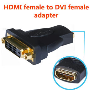 DVI to HDMI or HDMI to DVI Adapter Bi-direction DVI to HDMI Cable Converter Genda Adapter 1080P HDMI DVI Connector Adapter