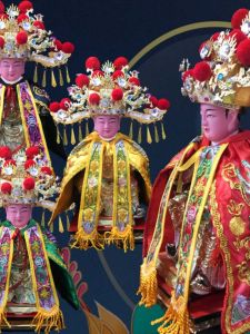 Embroidered Buddhist Supplies Wealth Deity Priestess Robe Divine Image Cloak Bodhisattva Robe God Clothes Stage Costume