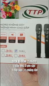 [CÔNG TY CHÍNH HÃNG]Micro Đa Năng Không Dây Oris TO 88.2 UHF Chống Nhiễu Tín Hiệu Ổn Định Pin Sạc Thân Kim Loại