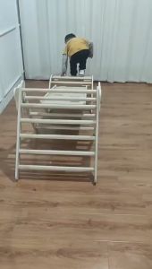 Montessori Climber Indoor for 1-8 Years Old Kids 3 in 1 Piklers Triangle