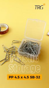TRG Plastic Storage Box PP 4.5 x 4.5 SB-32 - Tempat Penyimpanan Kotak Plastik Kecil Serbaguna 45 x 45 cm TRG