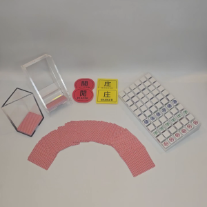 【Casino Accessories】百家乐Baccarat & 21点BlackJack / History Dice Set / Banker Player Plaques Set / Cards Collection Rack【Ship Out 24hrs 】