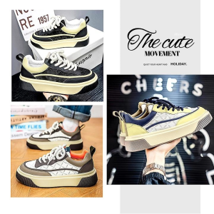 LHshoess จัดส่งที่รวดเร็ว  รองเท้าผ้าใบแฟชั่น เป็นงานเข้าใหม่ ทรงสวยมากกกก สีสันคือดี แมทช์ง่าย ใส่เที่ยวก็ใช้งานได้ตอบโจทย์ ราคาถูกมากก สายแฟชั่นไม่ควรพลาด