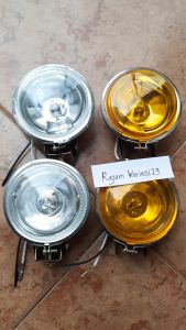Lampu Tembak Kabut Bulat Lampu Sorot Foglamp Bulat Universal Motor Mobil
