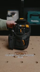 TOUGHBUILT Universal Pouch Tool Belt Bag With Utility Knife Pocket TB-CT-26 Alat Beg Heavy Duty 通用工具袋+刀袋+腰带扣具
