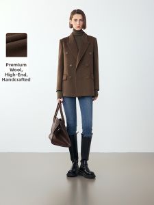 LANCY FROM 25 | Wool Retro Styled Business Casual Women Jacket Winter